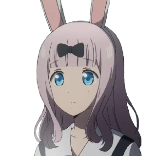 😐 emoji Kaguya-sama Telegram sticker 18 of 107