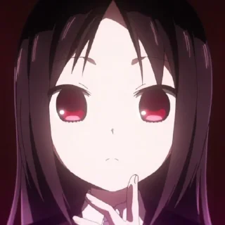 😐 emoji Kaguya-sama Telegram sticker 14 of 107