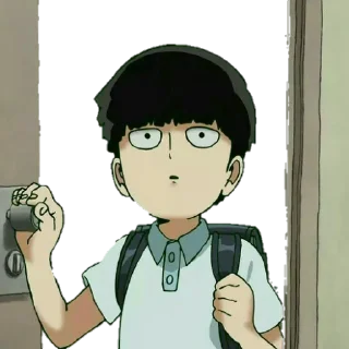 🚪 emoji Mob psycho 100[@galeries25] Telegram sticker 7 of 18