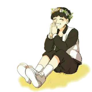 🙏 emoji Mob psycho 100[@galeries25] Telegram sticker 15 of 18