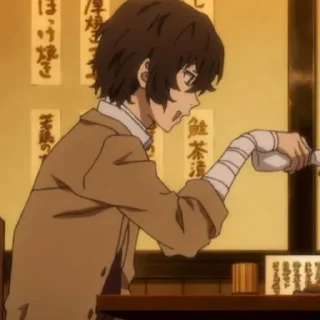 👐 emoji BSD- dazai x chuya Telegram sticker 9 of 39