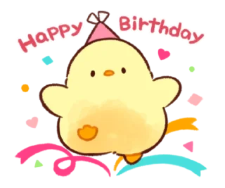 🥳 emoji Soft and Cute Popup @softandqt Telegram sticker 1 of 23