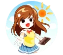 Sticker from کاری از دنیای استیکر @girlsticker