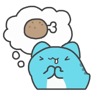 🍗 emoji Custom Capoo Telegram sticker 5 of 8