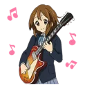 🔹 emoji K-ON Telegram sticker 8 of 40