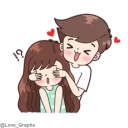 😆 emoji Boobib Cute Couples(For Boy)(@Love_Graphs) Telegram sticker 17 of 41