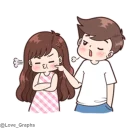😕 emoji Boobib Cute Couples(For Boy)(@Love_Graphs) Telegram sticker 20 of 41