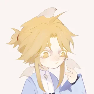 💙 emoji мой мальчик Telegram sticker 12 of 15