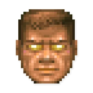 😡 emoji DOOM Telegram sticker 12 of 110