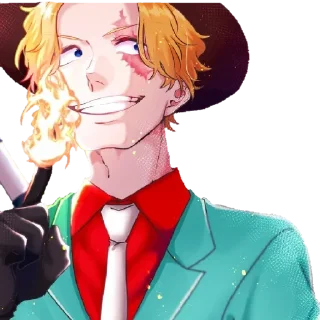 🔥 emoji 💛Sabo💛 Telegram sticker 11 of 29