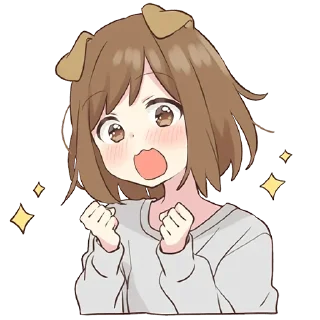 🤩 emoji Cute Anime @English_World_Chatting Telegram sticker 24 of 120