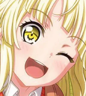 😉 emoji Kokoro is love Kokoro is life Telegram sticker 18 of 24