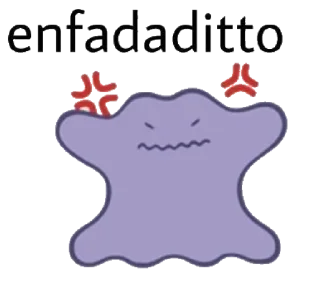 😡 emoji Ditto Telegram sticker 18 of 24