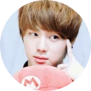 🤔 emoji Jin BTS By Alla Dragunova Telegram sticker 11 of 36