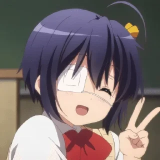 🌟 emoji Rikka Takanashi by @HiSe999 Telegram sticker 20 of 50