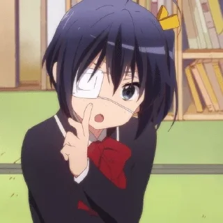 🌟 emoji Rikka Takanashi by @HiSe999 Telegram sticker 13 of 50