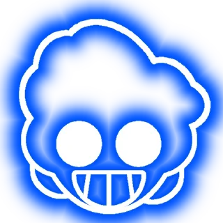 🌟 emoji Динаху, синего мистера биста нет Telegram sticker 14 of 20