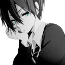😪 emoji Manga ♂♠️ @R666d1 Telegram sticker 11 of 98