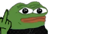 Sticker from pepe frog - @itfreaky