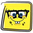 😀 emoji استیکر های باب اسفنجی Telegram sticker 11 of 18