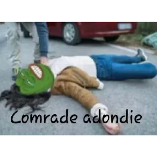 🐸 emoji Comrade @frizzyink Telegram sticker 16 of 120