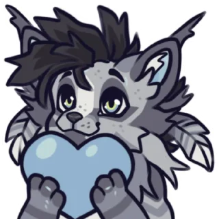 💙 emoji Tay & friends Telegram sticker 8 of 119