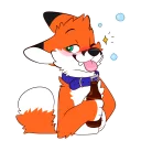 🍻 emoji Party Fox Stickers Telegram sticker 8 of 22