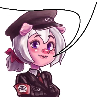 🥸 emoji боевая свинья Telegram sticker 6 of 7