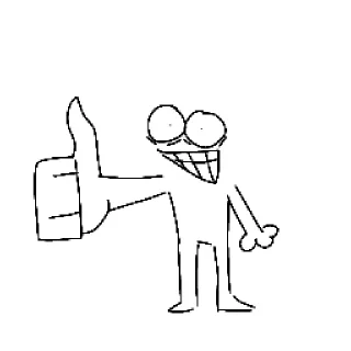 👍 emoji Goofy ahh stickers Telegram sticker 11 of 74
