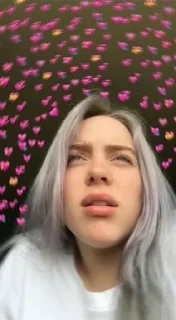 💕 emoji Billie Telegram sticker 24 of 47