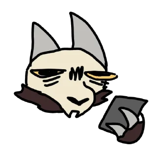 😑 emoji Король демонов Telegram sticker 13 of 13