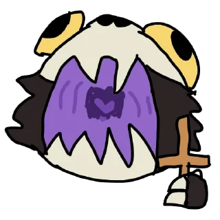 😫 emoji Король демонов Telegram sticker 7 of 13