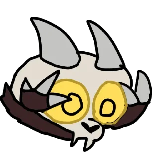 😖 emoji Король демонов Telegram sticker 9 of 13