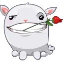 💋 emoji Bun Telegram sticker 9 of 38