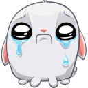 😭 emoji Bun Telegram sticker 6 of 38