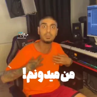 😂 emoji مشکل داری بیناموس؟ @HipHopTweety Telegram sticker 24 of 49