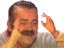 Sticker from El Risitas