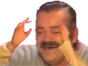Sticker from El Risitas