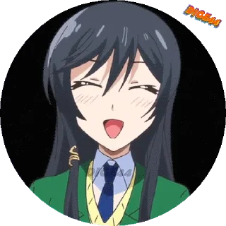 😄 emoji @STIKERFORALL MY FIRST G.IS A GAL PHOTO CIRCLE Telegram sticker 19 of 50