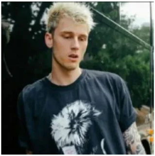 Sticker from MGK