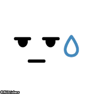 😕 emoji @MHStickers Moving Emoticon Telegram sticker 23 of 41