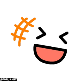 😂 emoji @MHStickers Moving Emoticon Telegram sticker 5 of 41