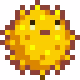 🥰 emoji Stardew Valley Puffer Animated Telegram sticker 5 of 19
