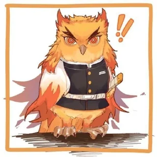 Sticker from Rengoku