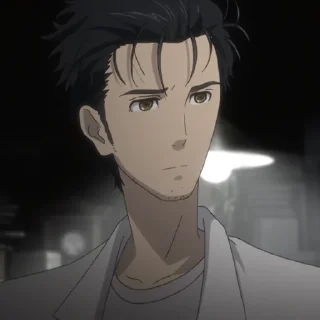 ⌛️ emoji Okabe Rintarou [@TodorokiShouto] Telegram sticker 7 of 90