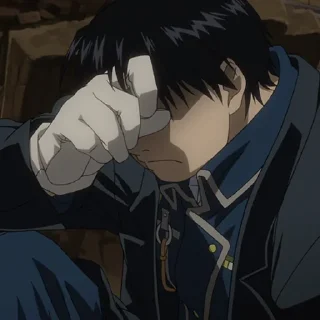 🔥 emoji Roy Mustang [@TodorokiShouto] Telegram sticker 21 of 75