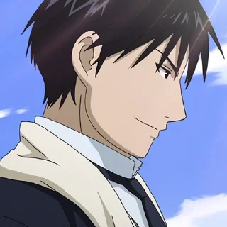 🔥 emoji Roy Mustang [@TodorokiShouto] Telegram sticker 5 of 75