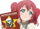 📕 emoji Anime girls holding leftist books Telegram sticker 12 of 21