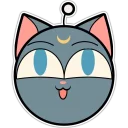 😸 emoji Sailor moOn 🌙 Telegram sticker 24 of 100