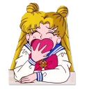 💤 emoji Sailor moOn 🌙 Telegram sticker 15 of 100
